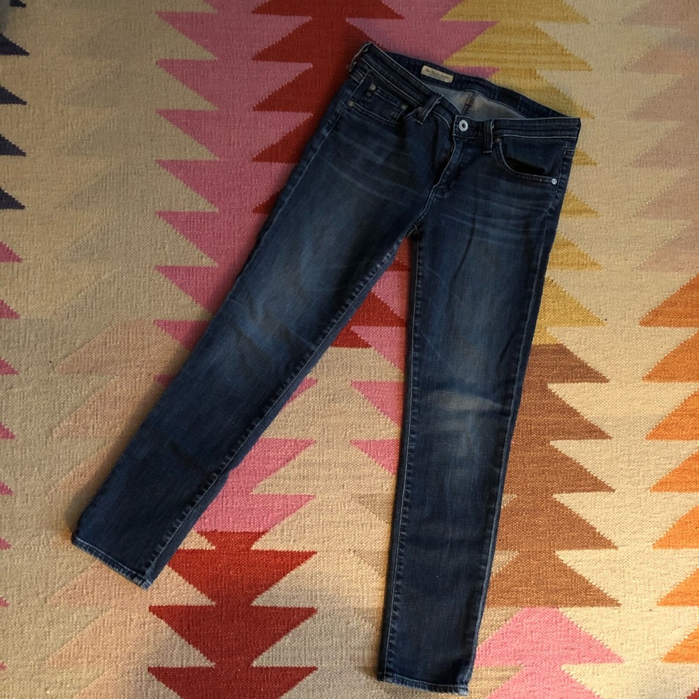 AG Stevie Ankle Slim Straight Leg